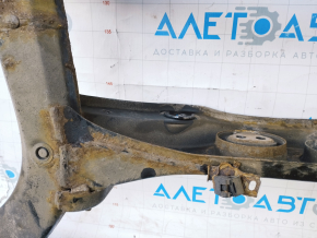 Toyota Highlander 14-19 rear subframe rusty, gearbox silent block cracked