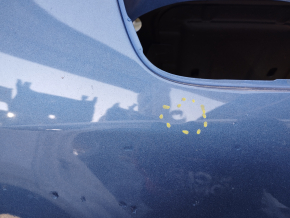 Quarter wing rear right VW Tiguan 18-long blue, on the body, dented, bumps