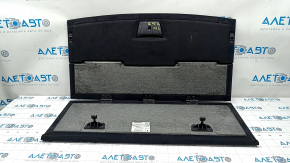 Trunk floor BMW X1 F48 16-22 black, dry cleanable