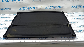 Trunk shelf assembly BMW X1 F48 16-22 2 parts, black, dry cleanable
