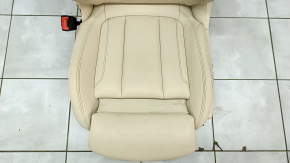 Driver's seat BMW X3 G01 18-21 with airbag, electric, heated, beige leatherette, dry-cleanable