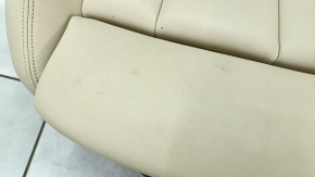 Driver's seat BMW X3 G01 18-21 with airbag, electric, heated, beige leatherette, dry-cleanable