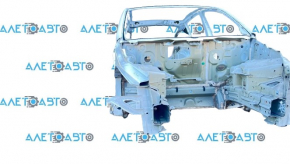 Tesla Model Y 20 front right quarter panel - on the body, iron panel, white PPSW