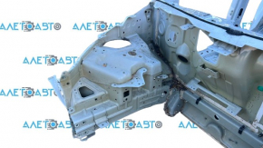 Tesla Model Y 20 front right quarter panel - on the body, iron panel, white PPSW