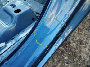 Body pillar central left VW Tiguan 18- on the body, bumps