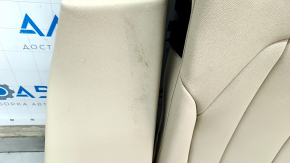 Rear row of seats 2nd row BMW X3 G01 18-21 beige leatherette, dry-cleanable