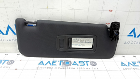 Right visor BMW X3 G01 18 - black, without hook