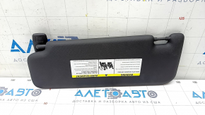 Right visor BMW X3 G01 18 - black, without hook