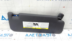 Left visor BMW X3 G01 18 - black, without hook