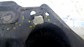 Front bumper protection Toyota Prius V 12-17 broken mount, tears, abrasions