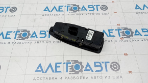 Front left window lift control BMW X1 F48 16-22 black with overlay, for self-folding mirrors