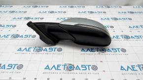 Left side mirror BMW X1 F48 16-22 5 pins, silver, turn signal, auto-folding