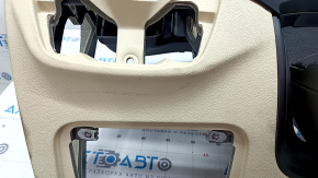 Torpedo front panel with AIRBAG BMW X3 G01 18-21 black and beige, without projection, for cleaning, crack in the overlay