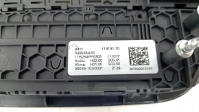Climate control and audio BMW X3 G01 18-21 with heating, without ventilation, with a disc drive