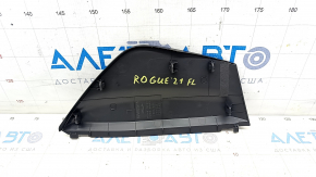 Front panel trim side left Nissan Rogue 21-23 black JP built