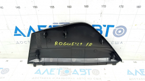 Front panel trim side right Nissan Rogue 21-23 black JP built