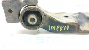 Subaru Impreza 17-speed automatic transmission gearbox bracket, rusty