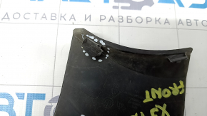Plug towing hook front bumper BMW X3 G01 18-21 structure, broken fastening
