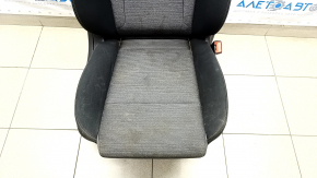 Passenger seat Nissan Rogue 21-22 without airbag, mechanical, cloth black-gray JP built, for cleaning
