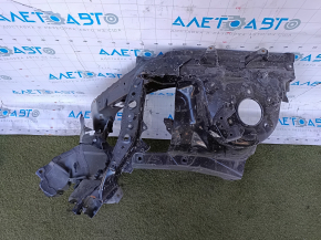 Right side member Toyota Venza 21 - with a glass, the side member is dented
