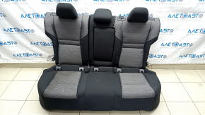 Rear row of seats 2 row Nissan Rogue 21-22 cloth black and gray JP built, for cleaning