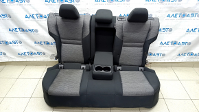 Rear row of seats 2 row Nissan Rogue 21-22 cloth black and gray JP built, for cleaning