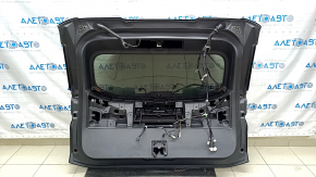 Naked tailgate with glass Nissan Rogue 21-23 S black KH3