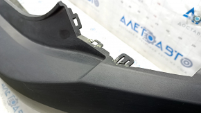Bare rear bumper Nissan Rogue 21-23 for parking sensors, JP built, structure, scratches, broken fasteners