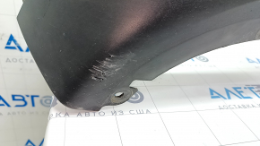 Front bumper lip BMW X3 G01 18-21 structure, without parking sensors, scratch, dented