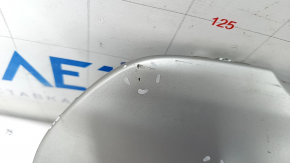 Lower trim of rear bumper BMW X3 G01 18-21 gray, without towbar, broken fastening, scratches