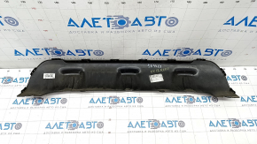 Lower trim of rear bumper BMW X3 G01 18-21 gray, without towbar, broken fastening, scratches