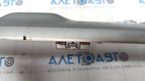 Lower trim of rear bumper BMW X3 G01 18-21 gray, without towbar, broken fastening, scratches