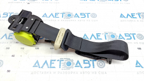 Rear left seat belt for Ford Edge 15-23, black