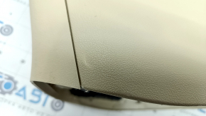 Console central armrest BMW X3 G01 18-21 beige, needs cleaning, plastic turned white, dents