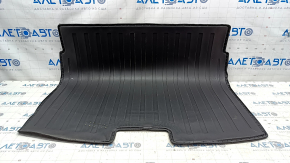 Trunk mat Nissan Rogue 21-23 black for 2 rows, for cleaning, cracks