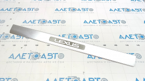 Outer door sill trim front left Lexus GS300 GS350 GS430 GS450h 06-11 chrome, worn