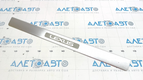 Outer door sill trim front left Lexus GS300 GS350 GS430 GS450h 06-11 chrome, worn