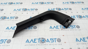Trunk door trim right BMW X1 F48 16-22 black, scratch