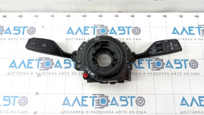 Steering column switch guitar assembly BMW X3 G01 18-21 without auto high beam, for heated steering wheel