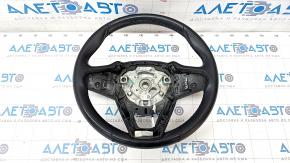 Naked steering wheel BMW X3 G01 18 - leather, black, heated, under petals, scratches, for cleaning