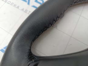 Naked steering wheel BMW X3 G01 18 - leather, black, heated, under petals, scratches, for cleaning
