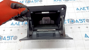Box pocket front panel driver BMW X1 F48 16-22 black