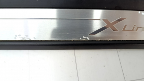 Door sill outer front left BMW X3 G01 18-21 chrome, X-LINE, corrosion