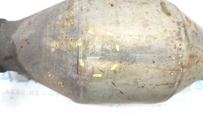The exhaust route, the middle part with the catalyst Toyota Highlander 14-16 3.5, is crushed, the studs are sawed off