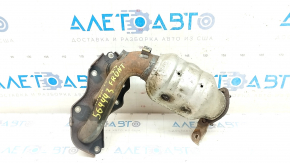 Front exhaust manifold with catalytic converter Toyota Highlander 14-16 3.5