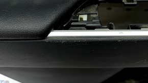 Door trim card rear left Toyota Rav4 19- leather black, scratches