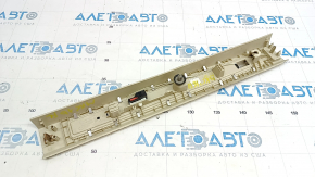 Door sill trim front left Lincoln MKC 15 - beige with backlight, worn, crack in fastening