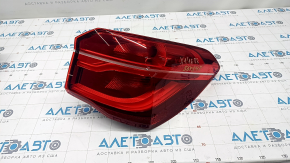 Light outer wing right BMW X1 F48 16-22 halogen, scratches