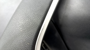 Door trim card rear right Toyota Rav4 19- leather black, scratches