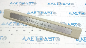 Door sill trim front right Lincoln MKC 15- beige with backlight, bumpers